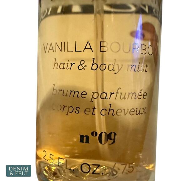 Mix:Bar Vanilla Bourbon Hair & Body Mist No.09 Warm Sweet Scent 2.5oz NEW - Picture 11 of 12
